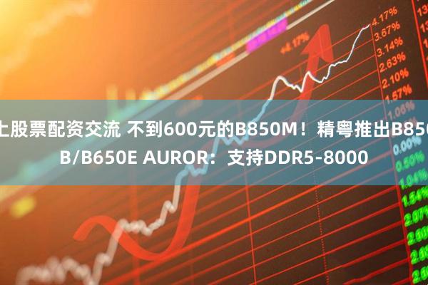 上股票配资交流 不到600元的B850M！精粤推出B850B/B650E AUROR：支持DDR5-8000